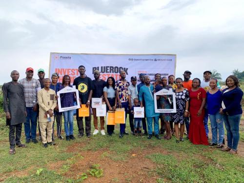 First batch of land allocation of Bluerock Estate, Ido